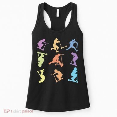 Stunt Scooter Tricks Women's Tank Top