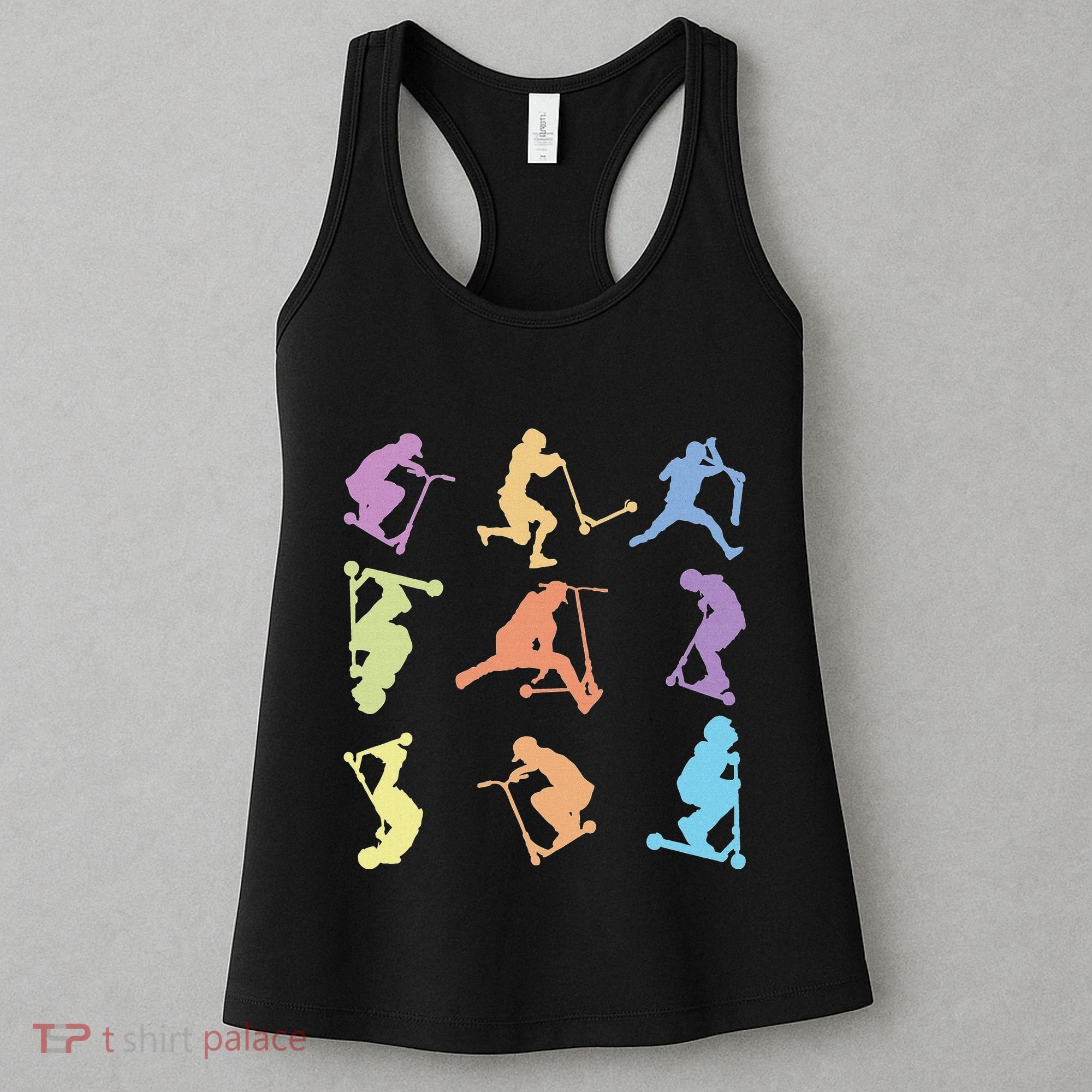 Stunt Scooter Tricks Women's Tank Top