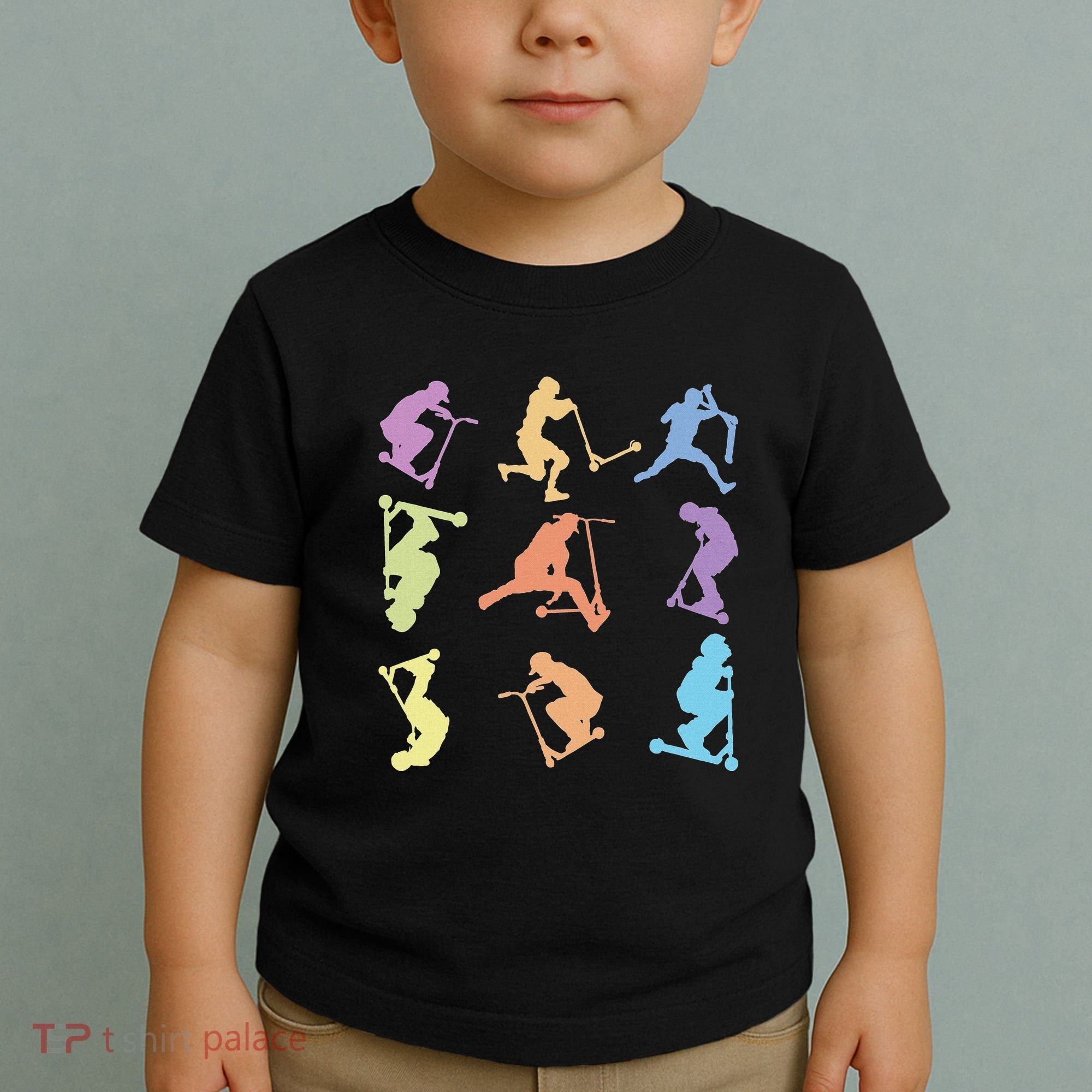 Stunt Scooter Tricks Toddler T-Shirt