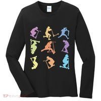 Stunt Scooter Tricks Women's Long Sleeve Shirt thumb 0