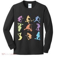 Stunt Scooter Tricks Kids Long Sleeve Shirt thumb 0