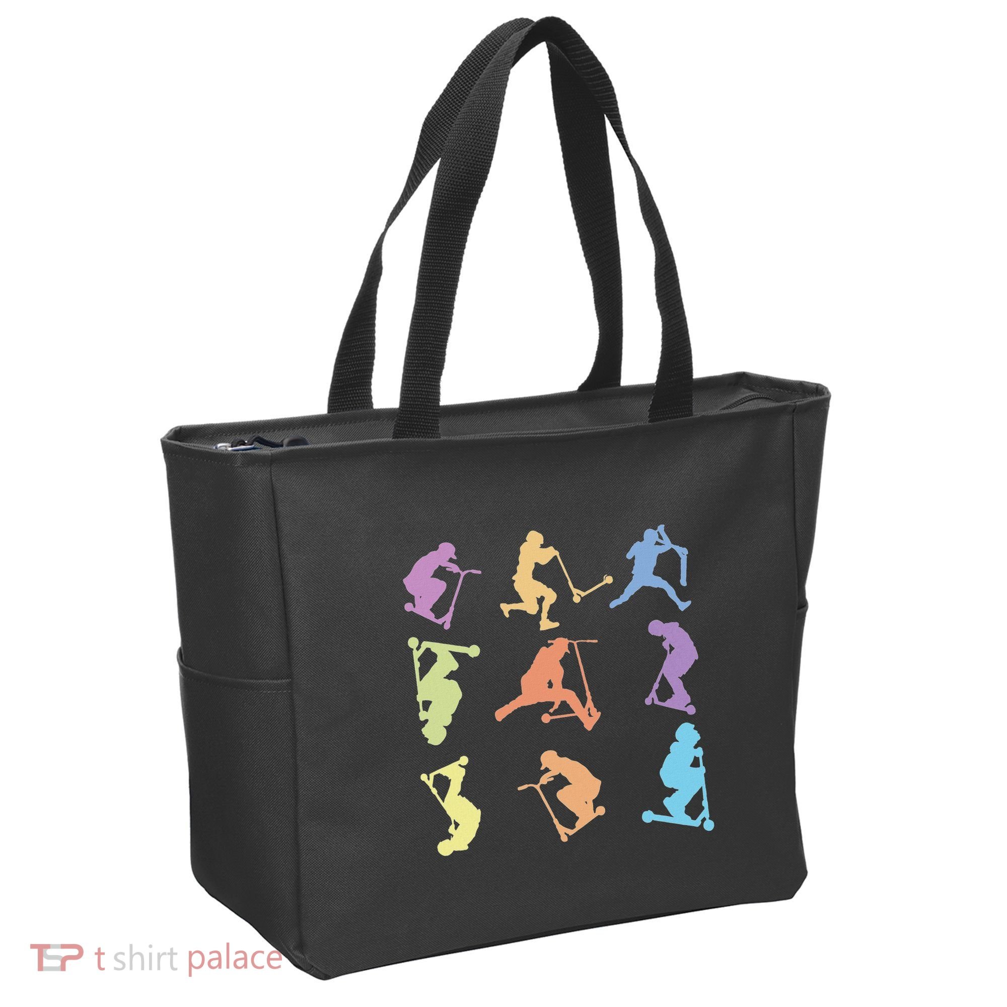 Stunt Scooter Tricks Tote Bag
