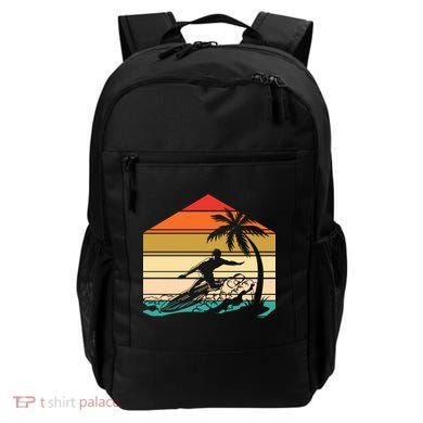 Surfer Summer Tropical Sunset Backpack