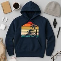 Surfer Summer Tropical Sunset Hoodie thumb 3