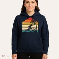 Surfer Summer Tropical Sunset Hoodie thumb 5