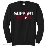 Support Squad Throat Oral Head & Neck Cancer Awareness Sweatshirt thumb 0