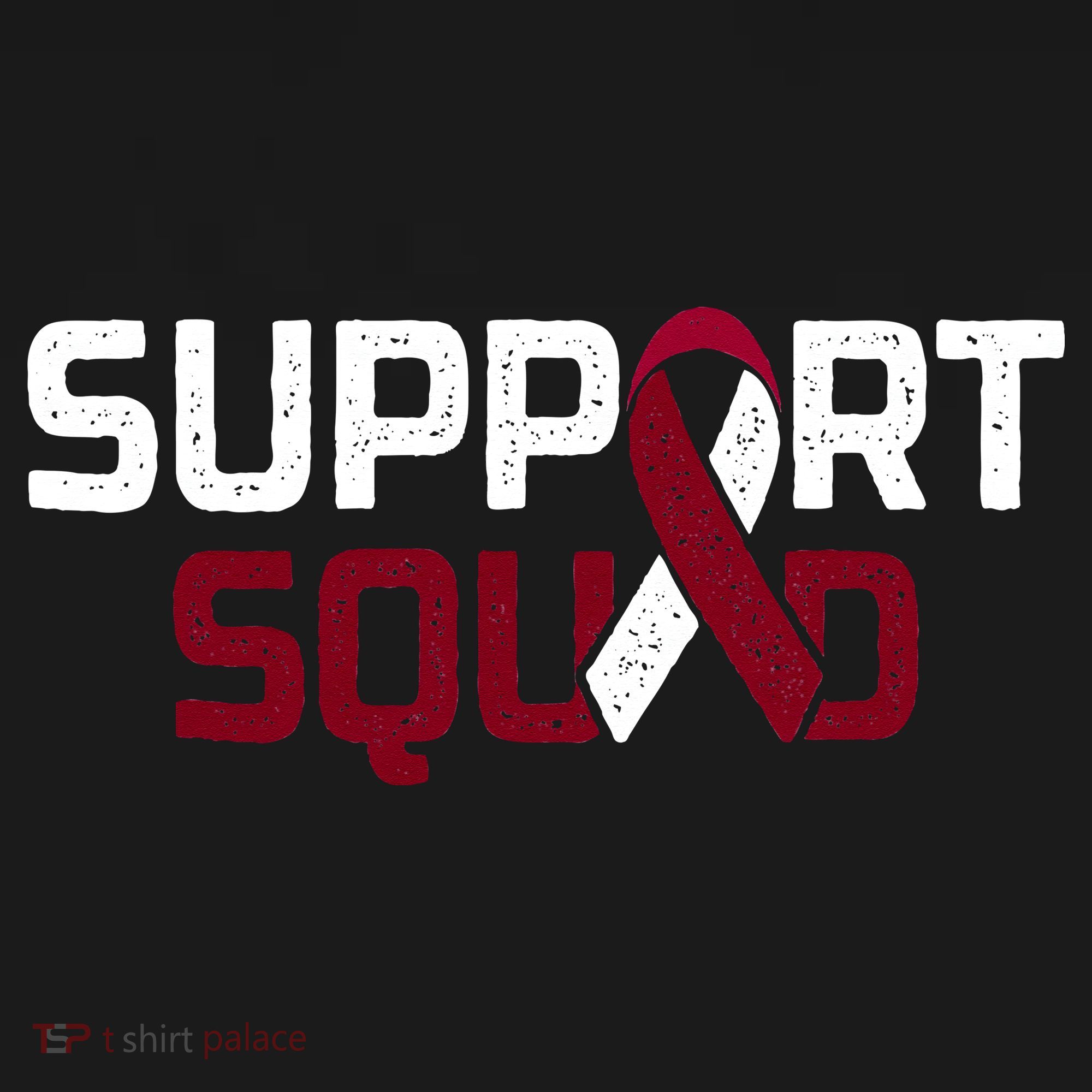 Support Squad Throat Oral Head & Neck Cancer Awareness Women's Tank Top