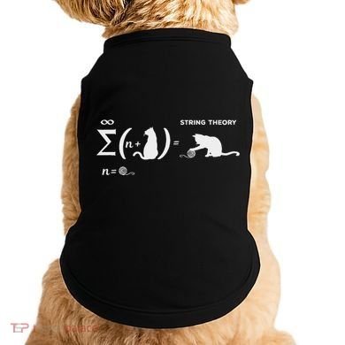 SchröDingers String Theory Cat Physics Quantum Mechanism Doggie Tank