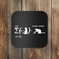 SchröDingers String Theory Cat Physics Quantum Mechanism Coaster thumb 0