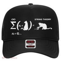 SchröDingers String Theory Cat Physics Quantum Mechanism Hat thumb 0