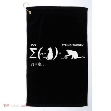 SchröDingers String Theory Cat Physics Quantum Mechanism Golf Towel