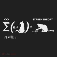 SchröDingers String Theory Cat Physics Quantum Mechanism Golf Towel thumb 3