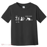 SchröDingers String Theory Cat Physics Quantum Mechanism Toddler T-Shirt thumb 0