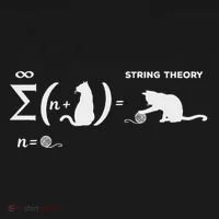 SchröDingers String Theory Cat Physics Quantum Mechanism Women's T-Shirt thumb 6