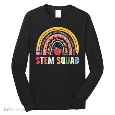 Steminist STEM Teacher Science Technology Engineering Math Long Sleeve Shirt