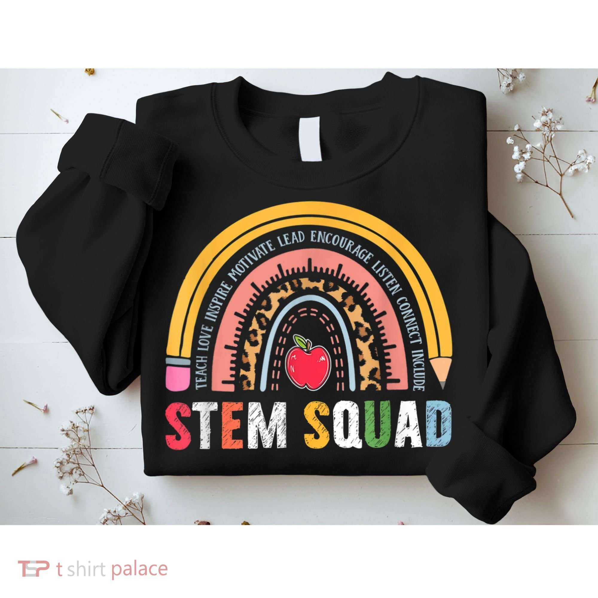 Steminist STEM Teacher Science Technology Engineering Math Sweatshirt