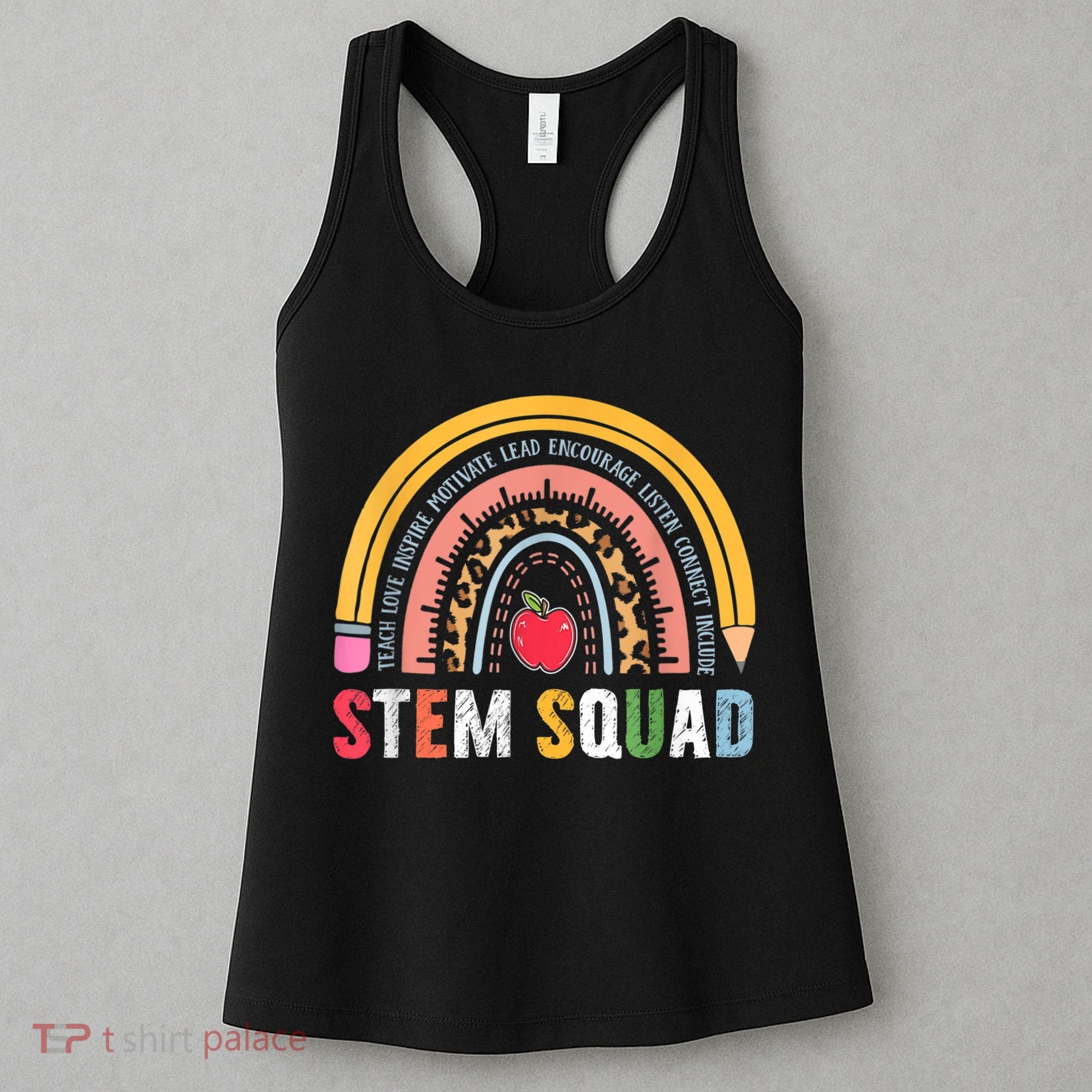 Steminist STEM Teacher Science Technology Engineering Math Women's Tank Top