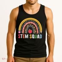 Steminist STEM Teacher Science Technology Engineering Math Tank Top thumb 3