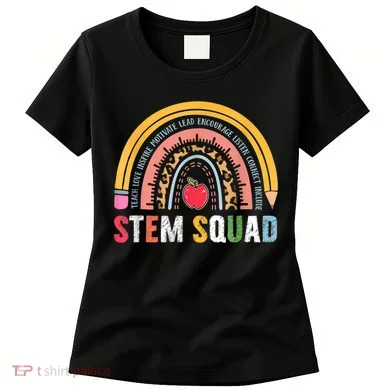 Steminist STEM Teacher Science Technology Engineering Math Women's T-Shirt
