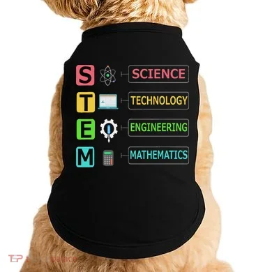 Stem Science Technology Engineering Math Teacher Gift Doggie Tank