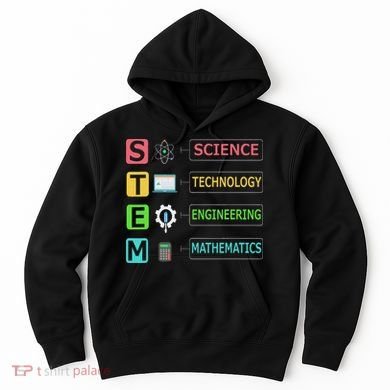 Stem Science Technology Engineering Math Teacher Gift Hoodie