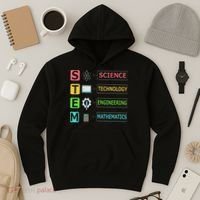 Stem Science Technology Engineering Math Teacher Gift Hoodie thumb 3