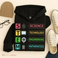 Stem Science Technology Engineering Math Teacher Gift Hoodie thumb 4