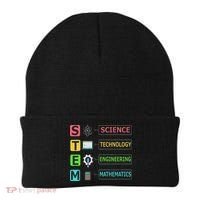 Stem Science Technology Engineering Math Teacher Gift Beanie thumb 0