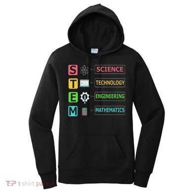 Stem Science Technology Engineering Math Teacher Gift Women's Hoodie