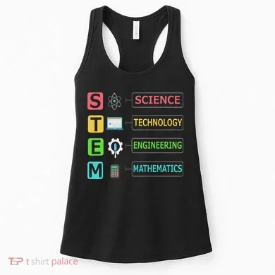 Stem Science Technology Engineering Math Teacher Gift Women's Tank Top