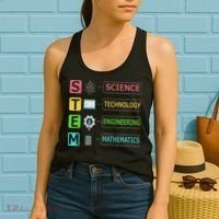 Stem Science Technology Engineering Math Teacher Gift Women's Tank Top thumb 2