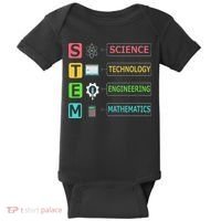Stem Science Technology Engineering Math Teacher Gift Baby Bodysuit thumb 0