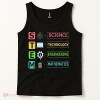 Stem Science Technology Engineering Math Teacher Gift Tank Top thumb 2