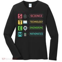 Stem Science Technology Engineering Math Teacher Gift Women's Long Sleeve Shirt thumb 0