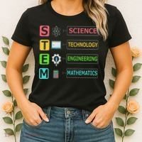 Stem Science Technology Engineering Math Teacher Gift Women's T-Shirt thumb 2