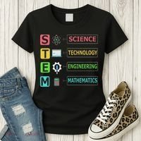 Stem Science Technology Engineering Math Teacher Gift Women's T-Shirt thumb 3