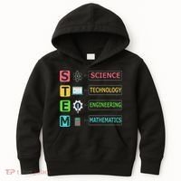 Stem Science Technology Engineering Math Teacher Gift Kids Hoodie thumb 0
