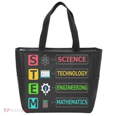 Stem Science Technology Engineering Math Teacher Gift Tote Bag