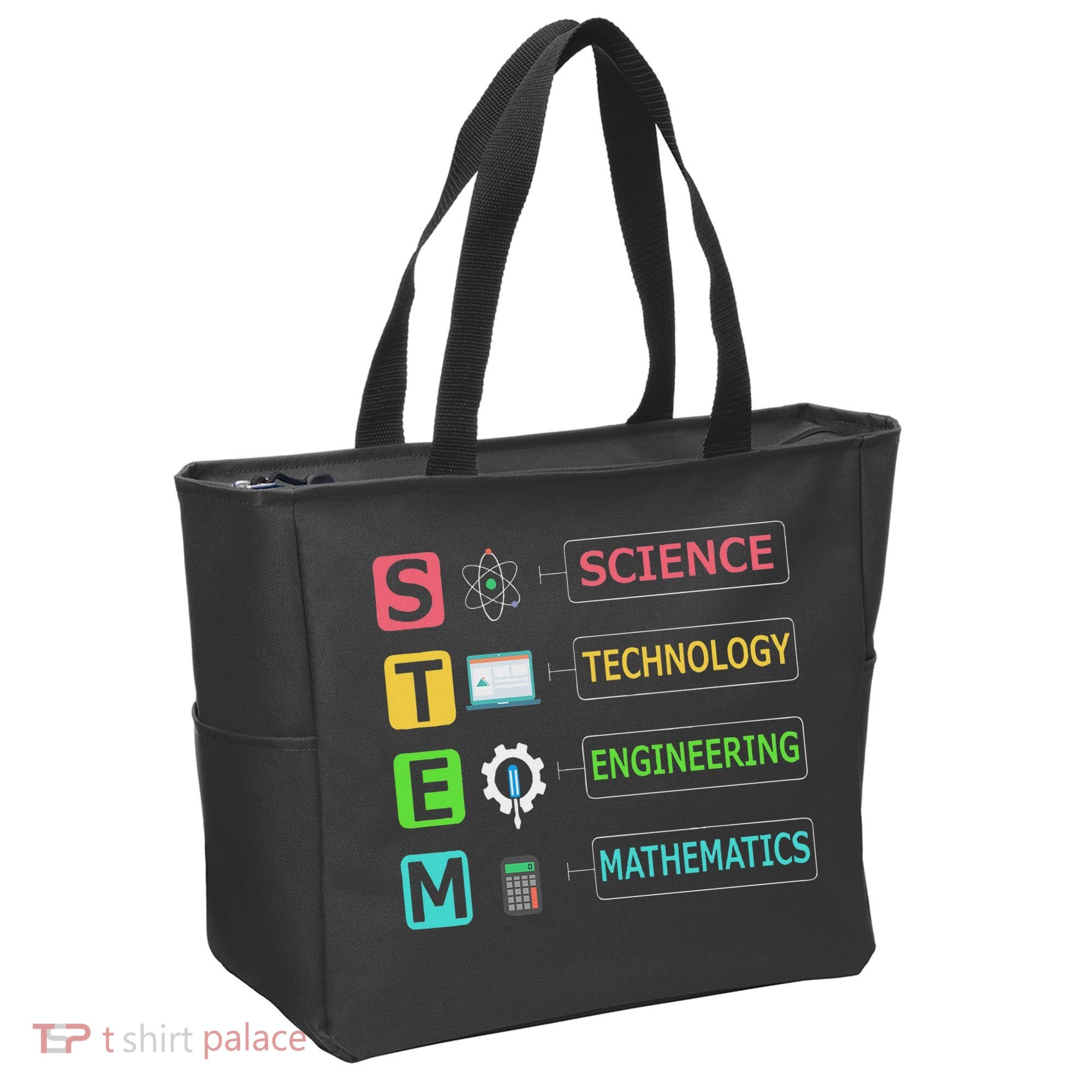 Stem Science Technology Engineering Math Teacher Gift Tote Bag