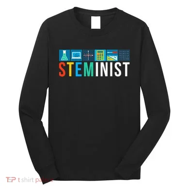 Steminist Science Technology Engineering Math Stem Long Sleeve Shirt
