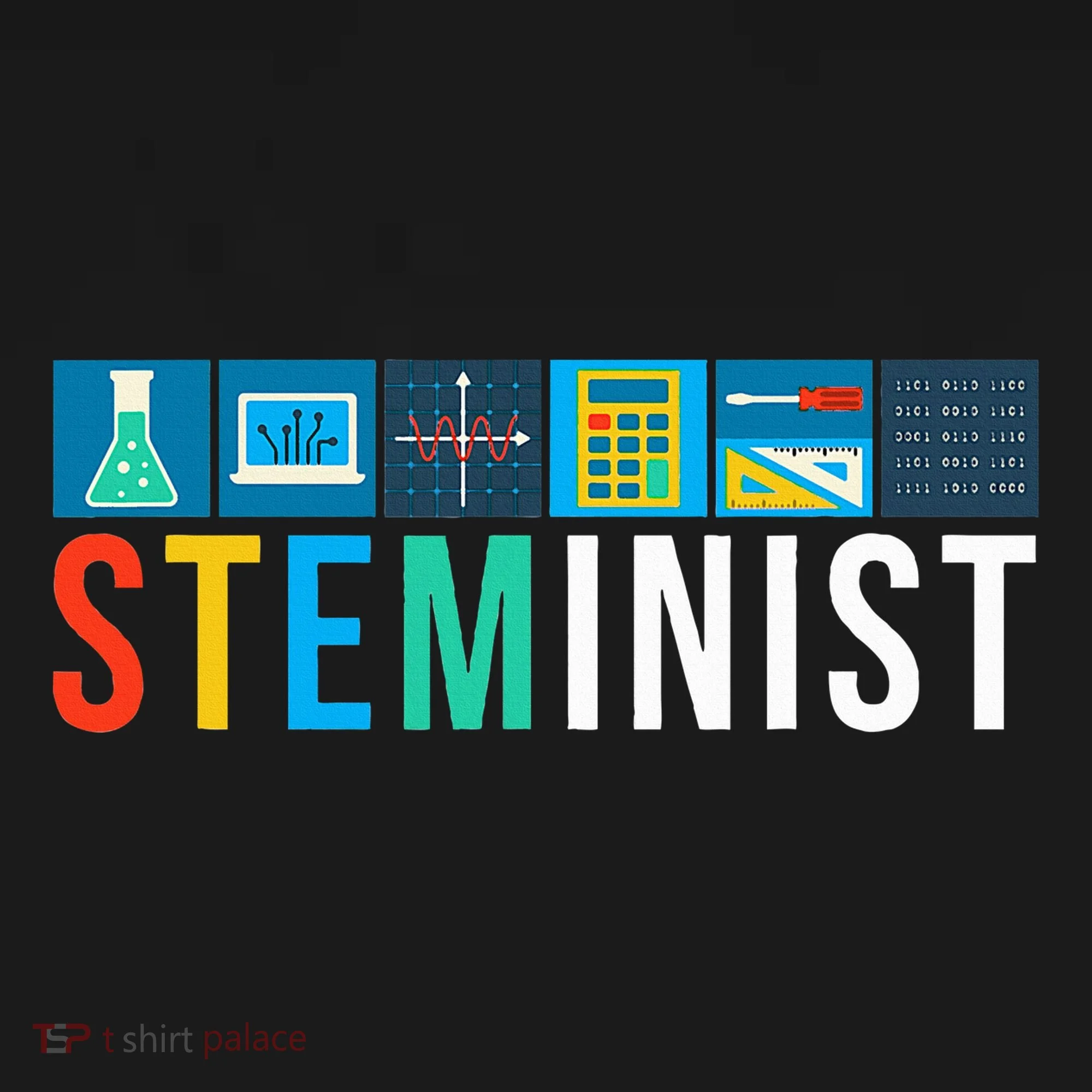 Steminist Science Technology Engineering Math Stem Apron