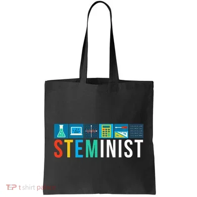 Steminist Science Technology Engineering Math Stem Tote Bag