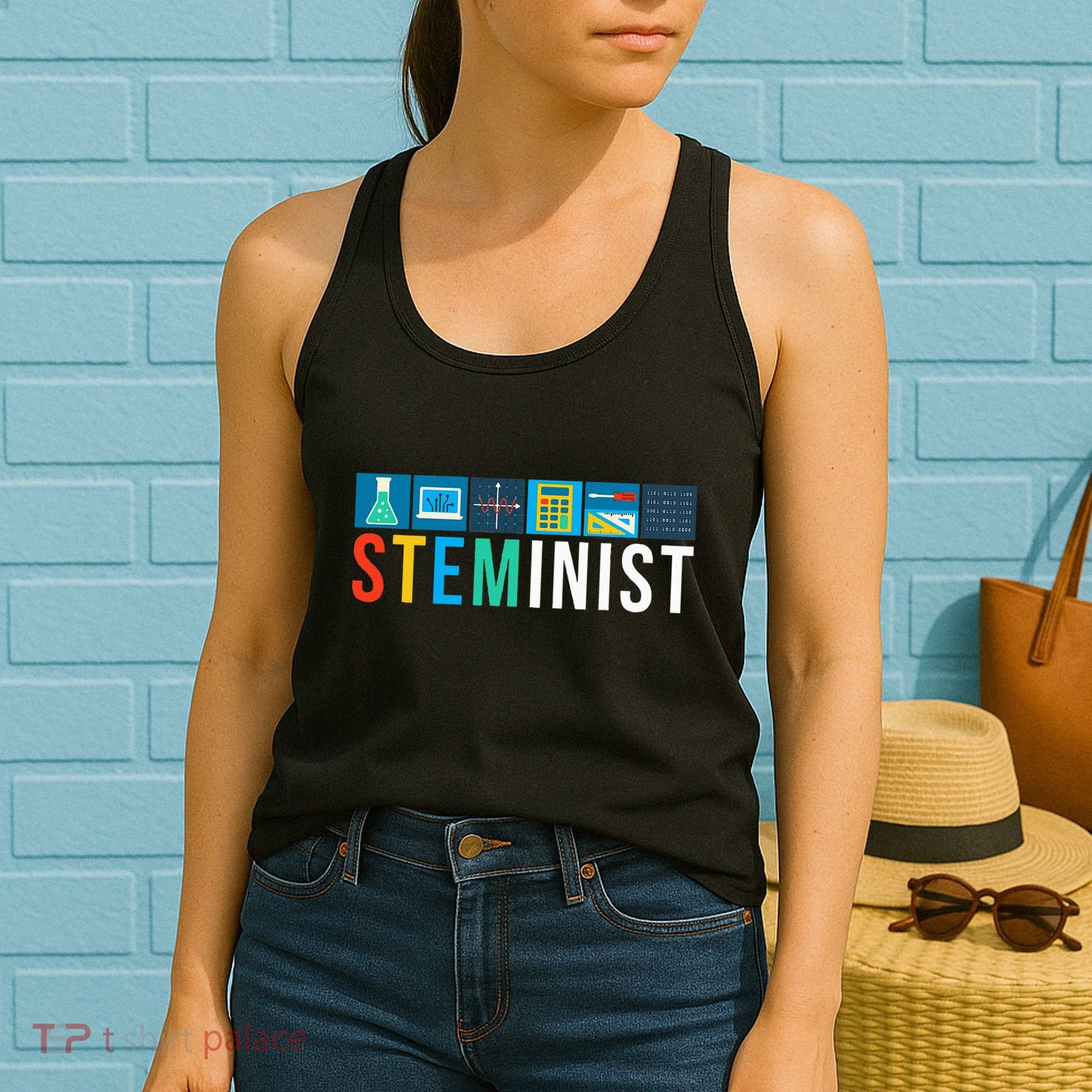 Steminist Science Technology Engineering Math Stem Women's Tank Top