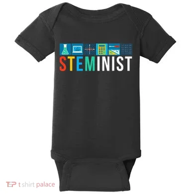 Steminist Science Technology Engineering Math Stem Baby Bodysuit