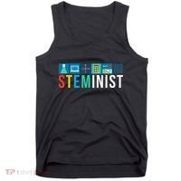Steminist Science Technology Engineering Math Stem Tank Top thumb 0
