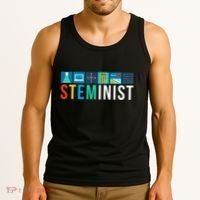 Steminist Science Technology Engineering Math Stem Tank Top thumb 3