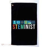 Steminist Science Technology Engineering Math Stem Golf Towel thumb 0