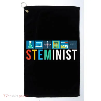 Steminist Science Technology Engineering Math Stem Golf Towel