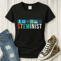 Steminist Science Technology Engineering Math Stem Women's T-Shirt thumb 3