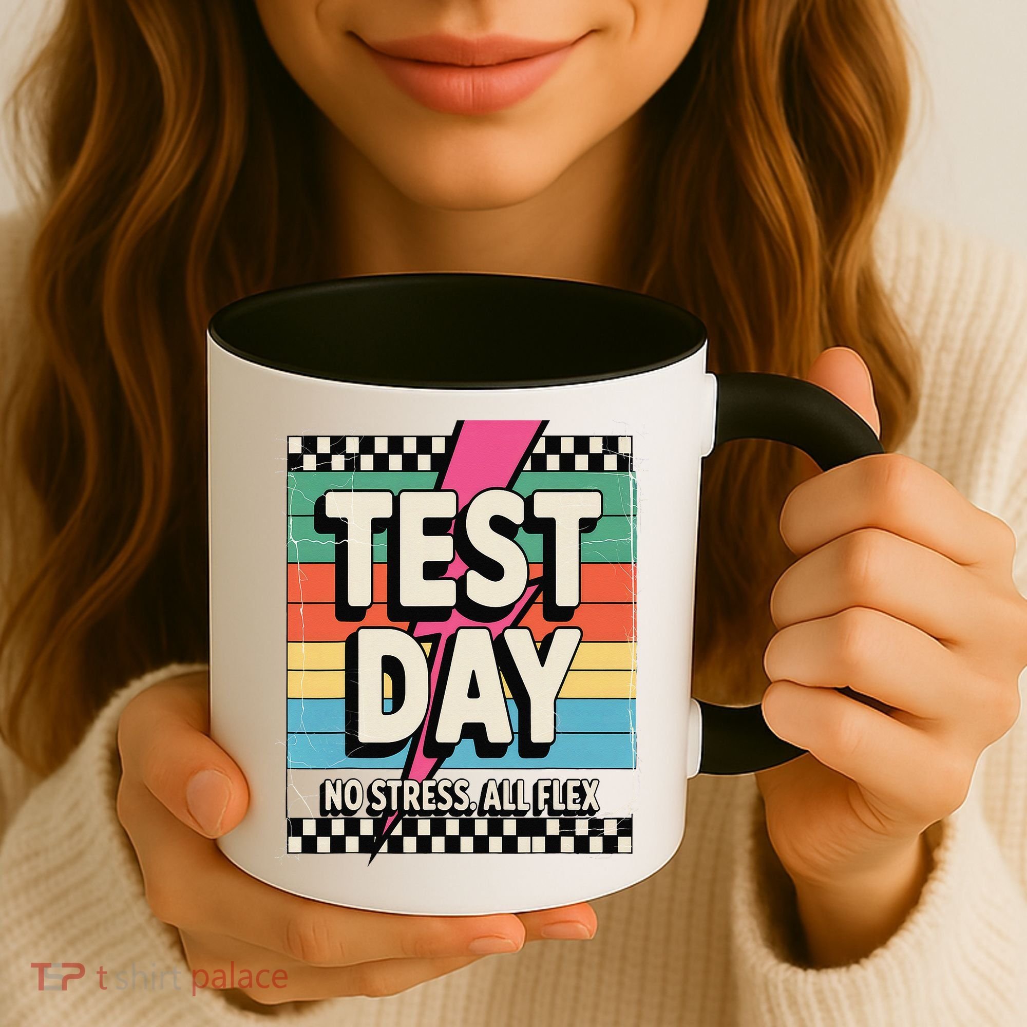 Staar State Test Teacher Testing Day No Stress All Flex Coffee Mug
